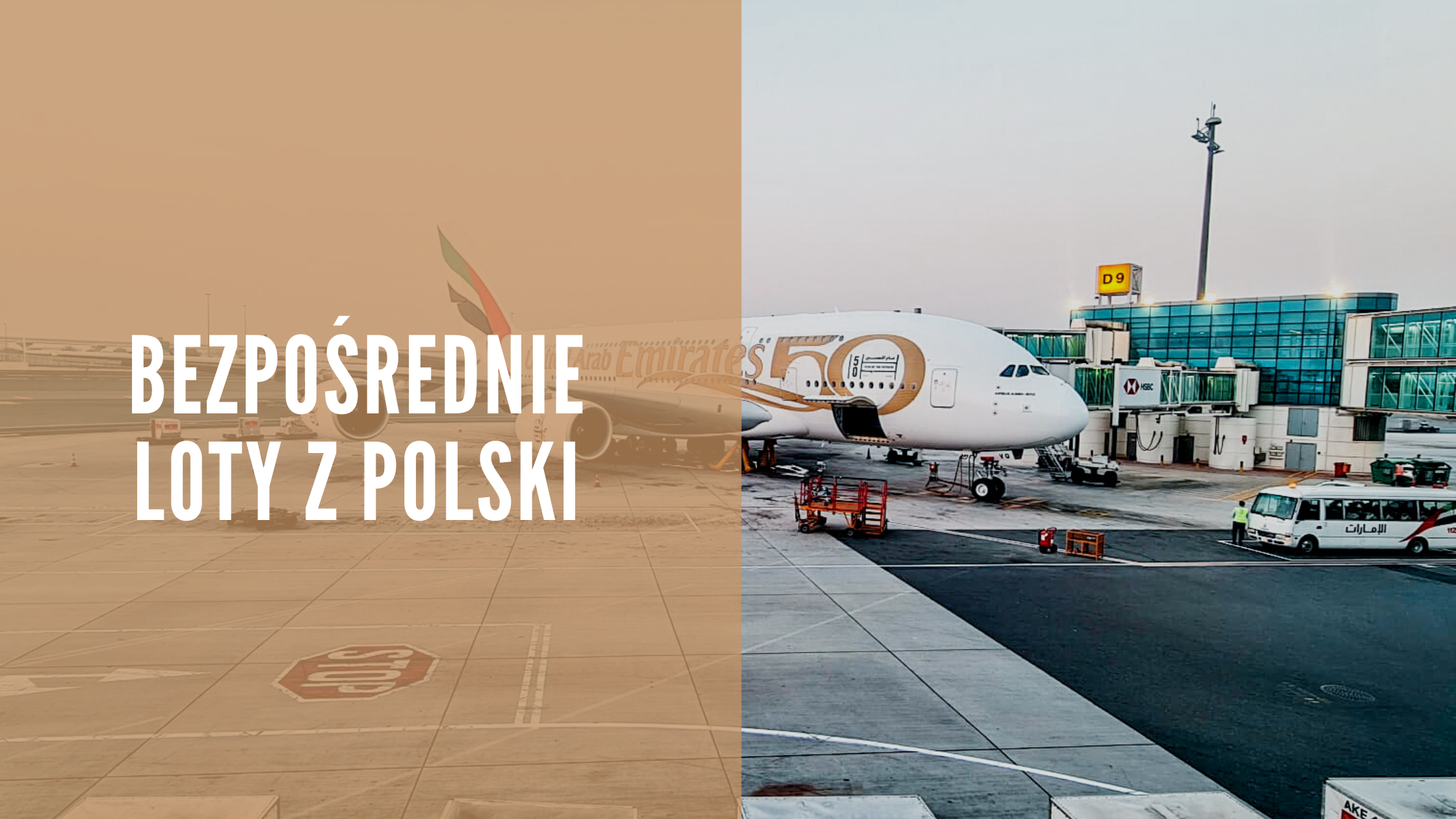 bezpośrednie loty z polski do Dubaju
