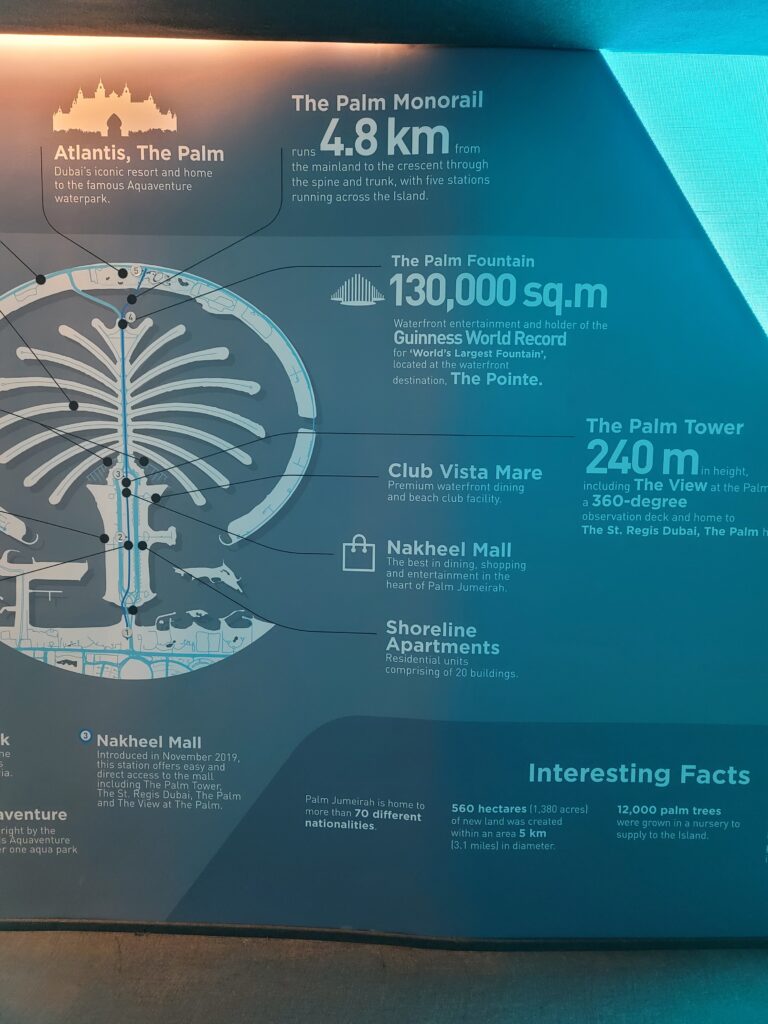 Wystawa interaktywna w The View at The Palm - level 52